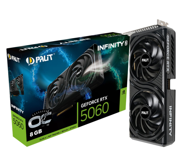 Palit GeForce RTX 5060 Infinity 2 OC 8GB GDDR7 - 1486603 - zdjęcie